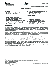 浏览型号SN65HVD251D的Datasheet PDF文件第1页