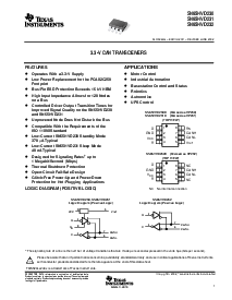 浏览型号SN65HVD232D的Datasheet PDF文件第1页