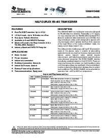 浏览型号SN65HVD485EDGK的Datasheet PDF文件第1页