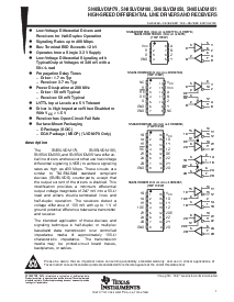 浏览型号SN65LVDM050的Datasheet PDF文件第1页
