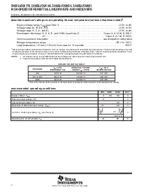 浏览型号SN65LVDM050的Datasheet PDF文件第4页