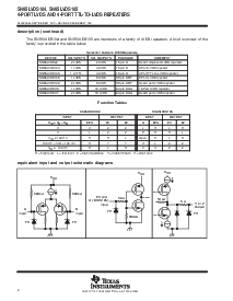 浏览型号SN65LVDS104D的Datasheet PDF文件第2页