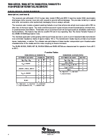 浏览型号SN65LVDT34的Datasheet PDF文件第2页