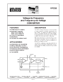 浏览型号VFC32BM的Datasheet PDF文件第1页