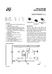 浏览型号VIPer100A的Datasheet PDF文件第1页