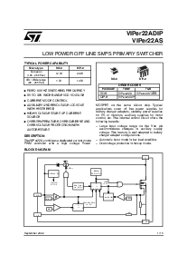 浏览型号VIPER22A的Datasheet PDF文件第1页