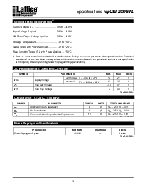 浏览型号ispLSI2032VL-135LT44I的Datasheet PDF文件第3页