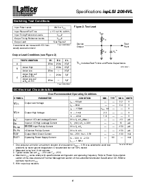 浏览型号ispLSI2064VL-165LJ44的Datasheet PDF文件第4页