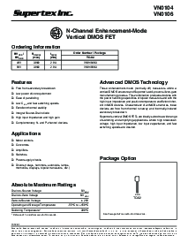浏览型号VN0104的Datasheet PDF文件第1页