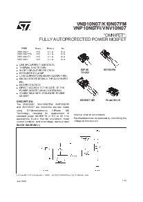 浏览型号VNB10N07的Datasheet PDF文件第1页