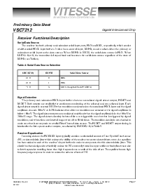 浏览型号VSC7212的Datasheet PDF文件第7页