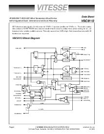 浏览型号VSC8113的Datasheet PDF文件第2页