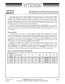 浏览型号VSC8113的Datasheet PDF文件第7页