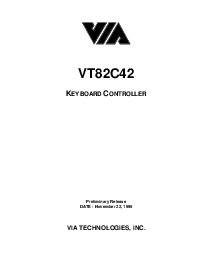 浏览型号VT82C42的Datasheet PDF文件第1页