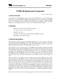 浏览型号VT82C42的Datasheet PDF文件第3页