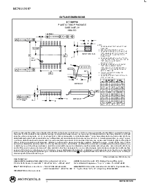 浏览型号MC74LVX157M的Datasheet PDF文件第6页