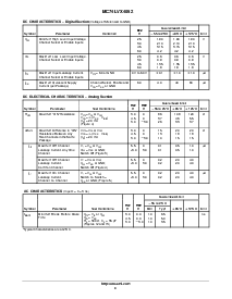 浏览型号MC74LVX4052DTR2的Datasheet PDF文件第4页