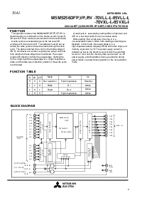 浏览型号M5M5256DRV-70VXL-I的Datasheet PDF文件第2页