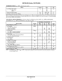 浏览型号MC78L05ABD的Datasheet PDF文件第2页