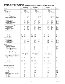 浏览型号AD625ACHIPS的Datasheet PDF文件第2页