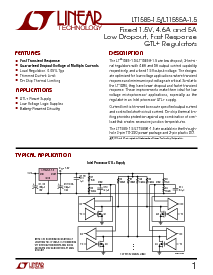 浏览型号LT1585ACT-1.5的Datasheet PDF文件第1页