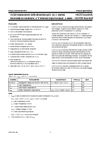 浏览型号74LVC162245ADL的Datasheet PDF文件第2页