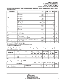 浏览型号SN74LVCR16245ADGGR的Datasheet PDF文件第5页