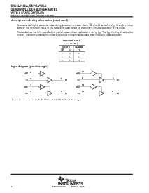 浏览型号SN74LV125ADRE4的Datasheet PDF文件第2页
