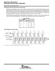 浏览型号SN74LV165ADBR的Datasheet PDF文件第2页
