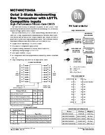 浏览型号MC74HCT245ADWR2的Datasheet PDF文件第1页