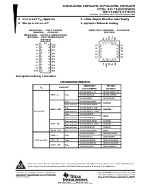 浏览型号SN74ALS245ADBR的Datasheet PDF文件第1页