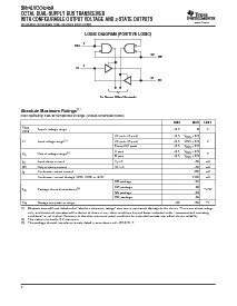 浏览型号SN74LVCC4245ADBLE的Datasheet PDF文件第2页