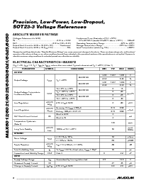 浏览型号MAX6025AEUR-T的Datasheet PDF文件第2页