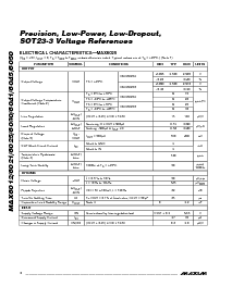 浏览型号MAX6025AEUR-T的Datasheet PDF文件第4页