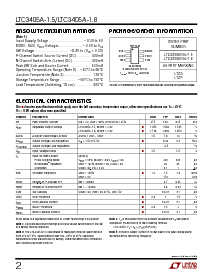浏览型号LTC3405AES6-1.8的Datasheet PDF文件第2页