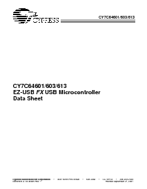 浏览型号CY7C64603-128NC的Datasheet PDF文件第1页