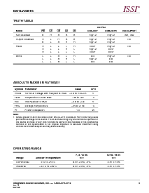 浏览型号IS61LV25616-15LQ的Datasheet PDF文件第3页