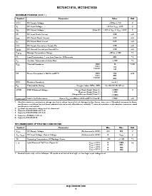 浏览型号MC74HC161ADT的Datasheet PDF文件第3页