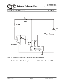 浏览型号PT2261A-P的Datasheet PDF文件第4页