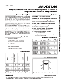 浏览型号MAX961EUA的Datasheet PDF文件第1页