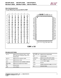 浏览型号IS61NP12832-150B的Datasheet PDF文件第3页
