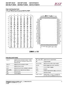 浏览型号IS61NP12832-150B的Datasheet PDF文件第5页
