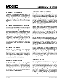 浏览型号MX29LV161TTC-90R的Datasheet PDF文件第6页