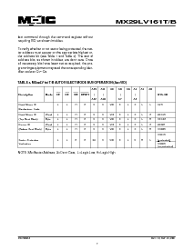 浏览型号MX29LV161TTC-90R的Datasheet PDF文件第7页
