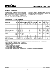 浏览型号MX29LV161TTC-90R的Datasheet PDF文件第9页