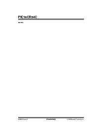 浏览型号PIC16C56-20/SO的Datasheet PDF文件第8页