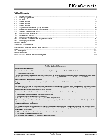 浏览型号PIC16LC716-20/P的Datasheet PDF文件第3页