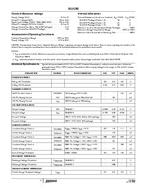 浏览型号ISL6292-2CR5的Datasheet PDF文件第2页