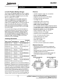 浏览型号ISL6292-2CR4Z-T的Datasheet PDF文件第1页