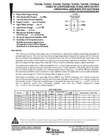 浏览型号TLV2462IDGKRG4的Datasheet PDF文件第1页